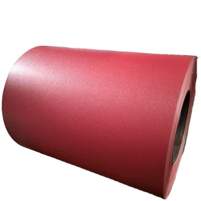 Printed galvanized steel coil