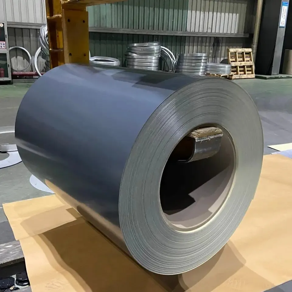 Printed galvanized steel coil