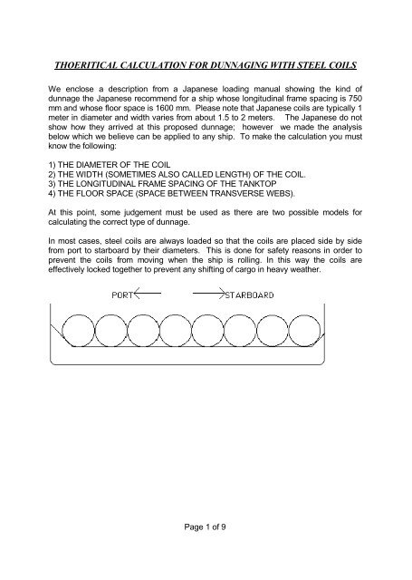 Confused by Steel Coil Loading Calculation? Heres the Solution!