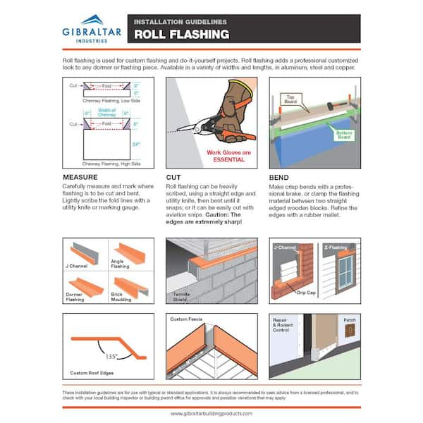 DIY Guide: Installing a Roll of White Aluminum Flashing Step by Step